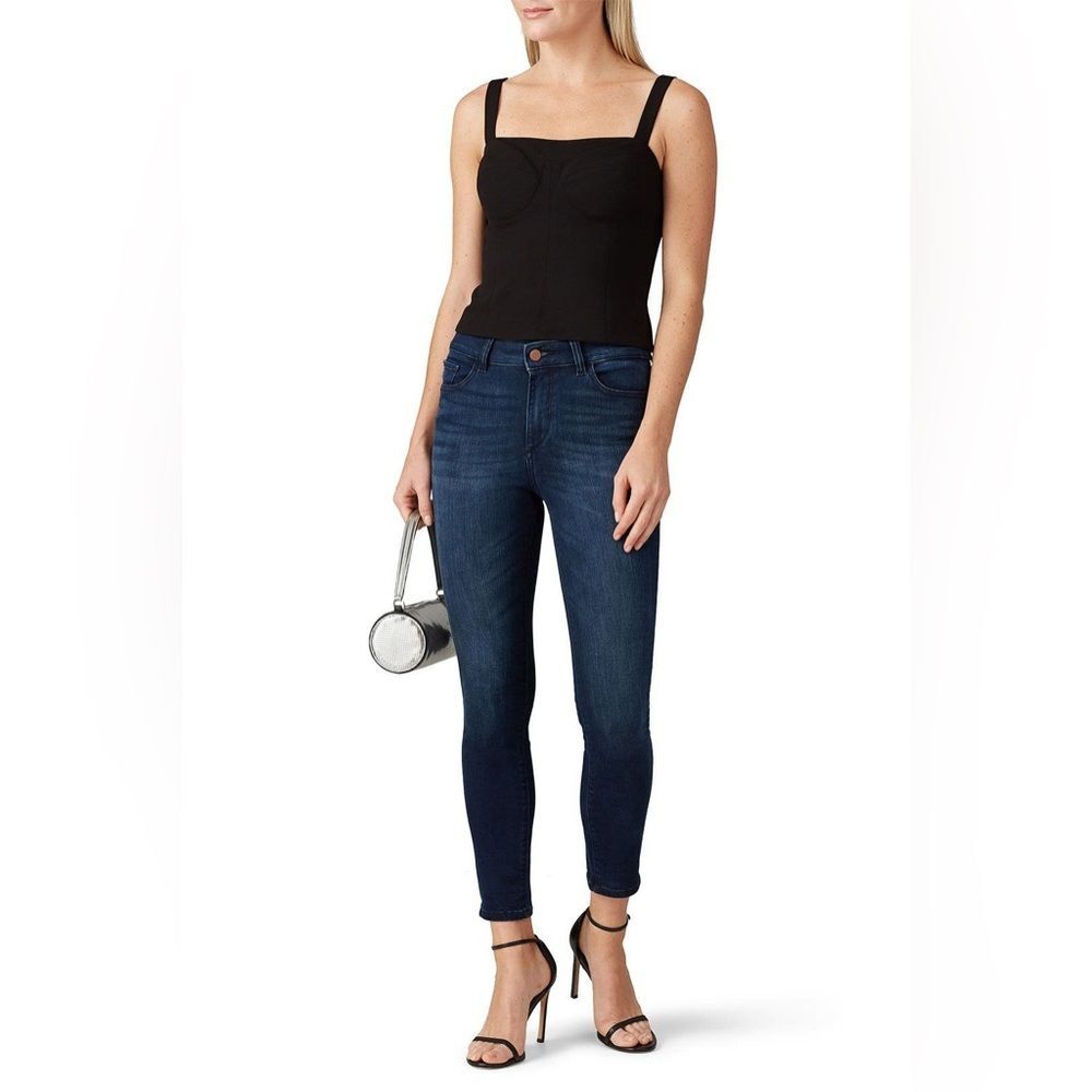 Great JONES BLACK BUSTIER TOP
